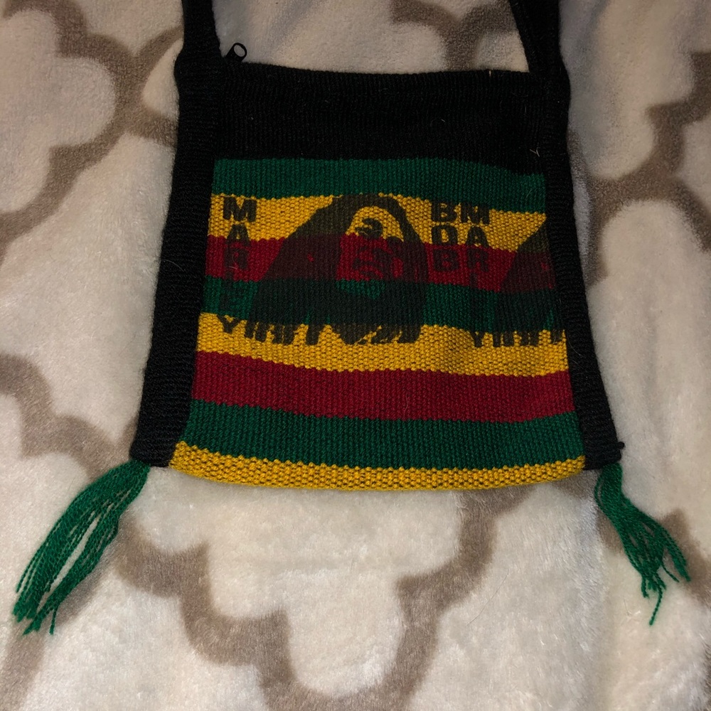 Bob Marley rasta shoulder bag